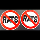 NO RATS 🚫 STICKER - 2 FO 5